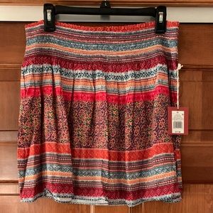 Mossimo Multi-Color Skirt - Super Cute - NWT!